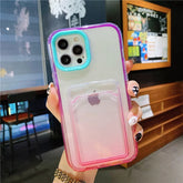 Gradient Card Holder Case